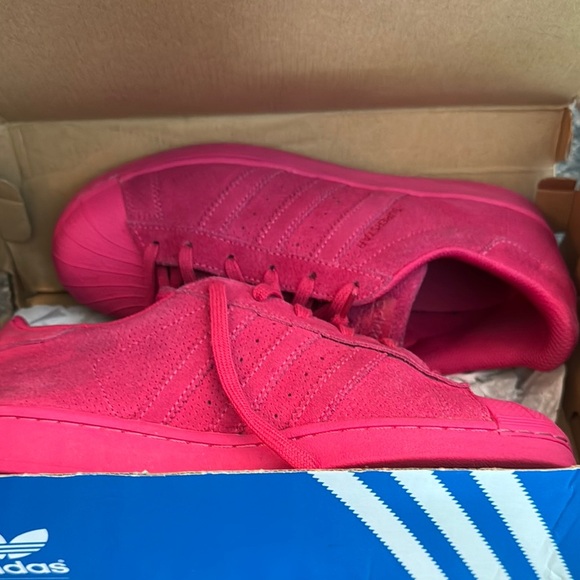 Adidas Pink Sneakers Classic Shell Toe Design - Picture 16 of 16